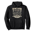 1986 Born 1986 38Th Birthday Motorcycle Hoodie - Graphic Print Unisex - T-Shirt, Sweatshirt, Hoodie