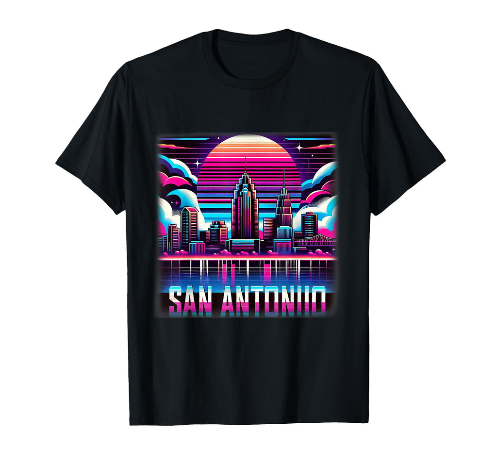San Antonio Texas Tx Trip 80S 90S City T-Shirt - Unique Graphic Unisex - T-Shirt, Sweatshirt, Hoodie