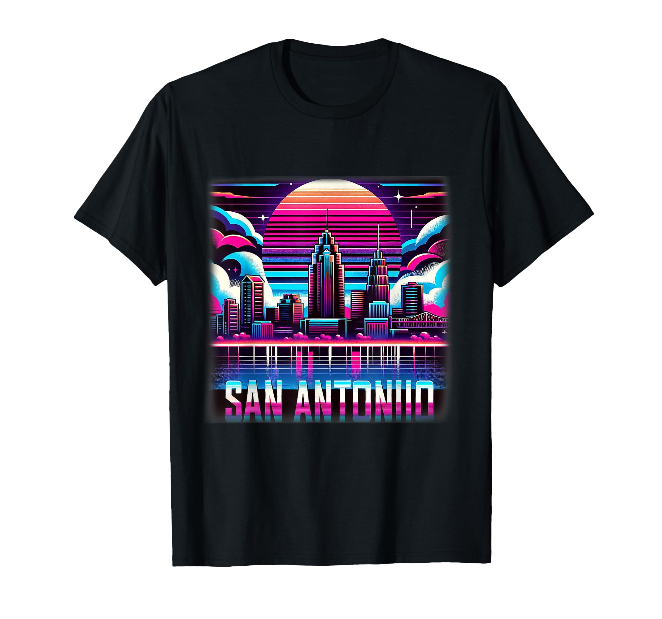 San Antonio Texas Tx Trip 80S 90S City T-Shirt - Unique Graphic Unisex - T-Shirt, Sweatshirt, Hoodie