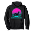 Sunset Pudelpointer Hoodie - Novelty Apparel for Adults - T-Shirt, Sweatshirt, Hoodie