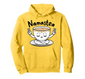 Namastea Tea Cup Namaste Meditation Hoodie - Fun Novelty Design Men Women - T-Shirt, Sweatshirt, Hoodie