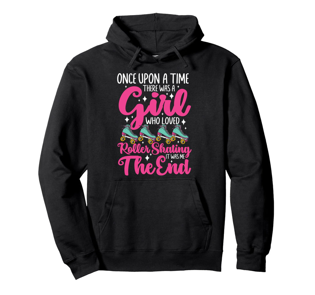 Roller Skating Skate 1970S Watercolor Hoodie - Fun Novelty Design Unisex - T-Shirt, Sweatshirt, Hoodie
