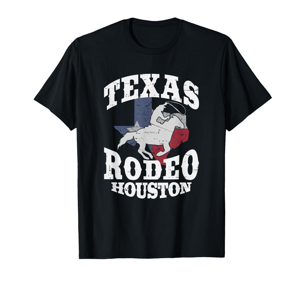 Houston Texas Rodeo Western Cowboy Gift T-Shirt - Graphic Print Men Women - T-Shirt, Sweatshirt, Hoodie