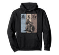 Biker Periodic Table Elements Hoodie - Minimalist Print for Adults - T-Shirt, Sweatshirt, Hoodie