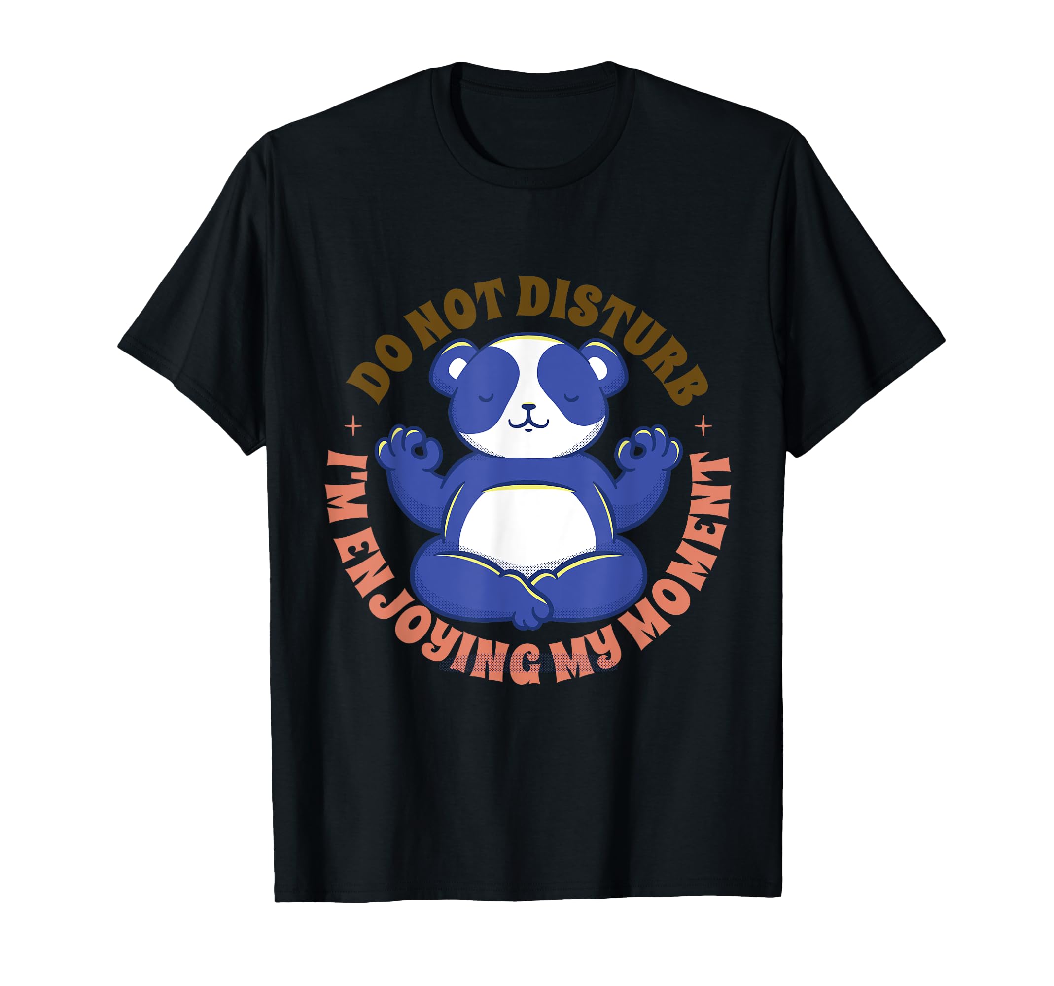Funny Animal Mindfulness Meditation T-Shirt - Fun Novelty Design Men Women - T-Shirt, Sweatshirt, Hoodie