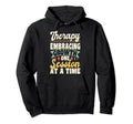 Mental Health And Wellbeing Go To Therapy Hoodie - Streetwear Style Unisex - T-Shirt, Sweatshirt, Hoodie