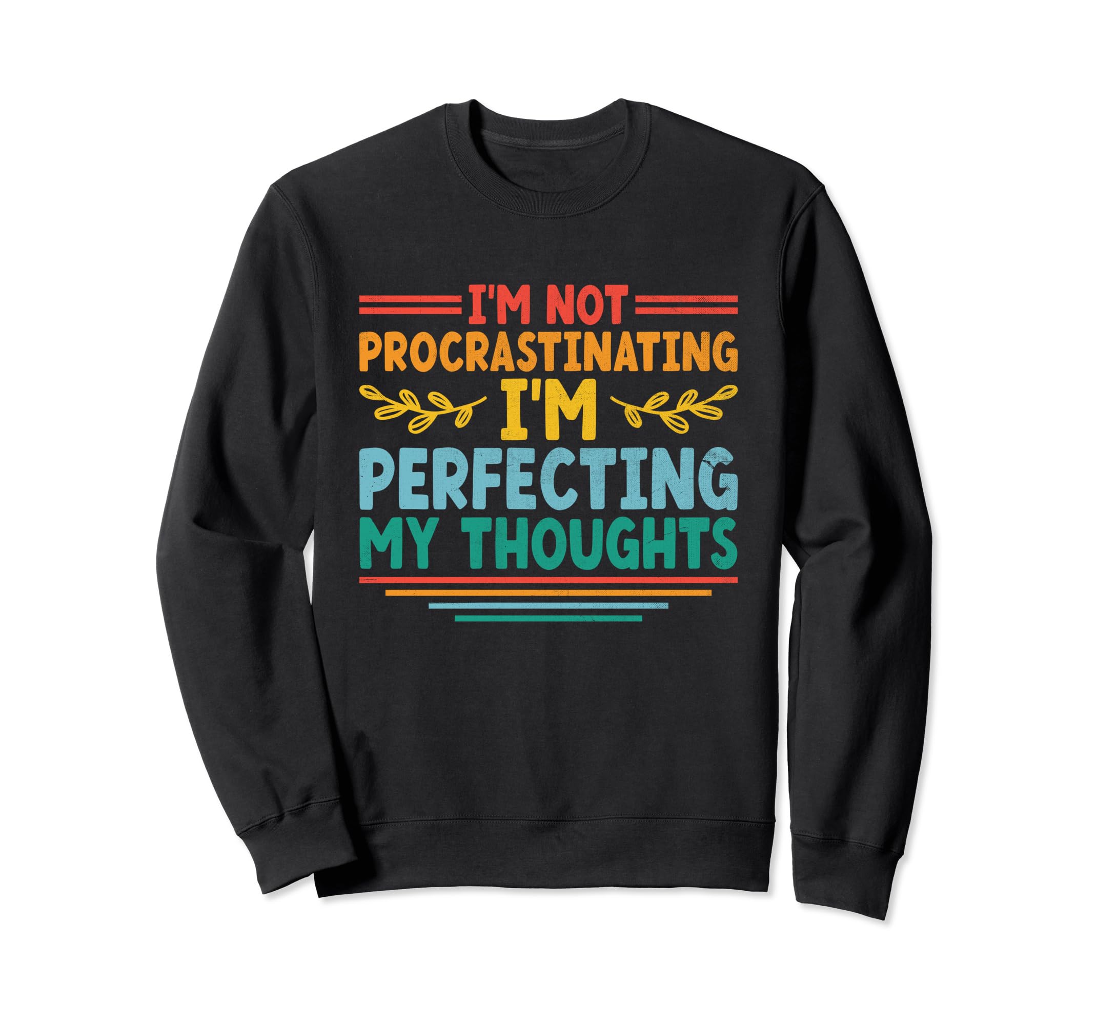 Overthinking Overthinker Funny Sweatshirt - Minimalist Print for Adults - T-Shirt, Sweatshirt, Hoodie