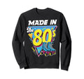 Made 80S Roller Skater Skate Shoes Sweatshirt - Unique Graphic for Adults - T-Shirt, Sweatshirt, Hoodie