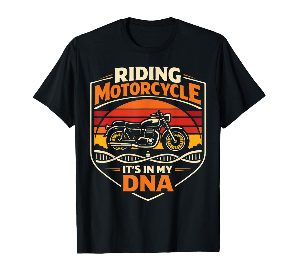 Motorcycle Biker Riding Motorcycle T-Shirt - Novelty Apparel for Adults - T-Shirt, Sweatshirt, Hoodie
