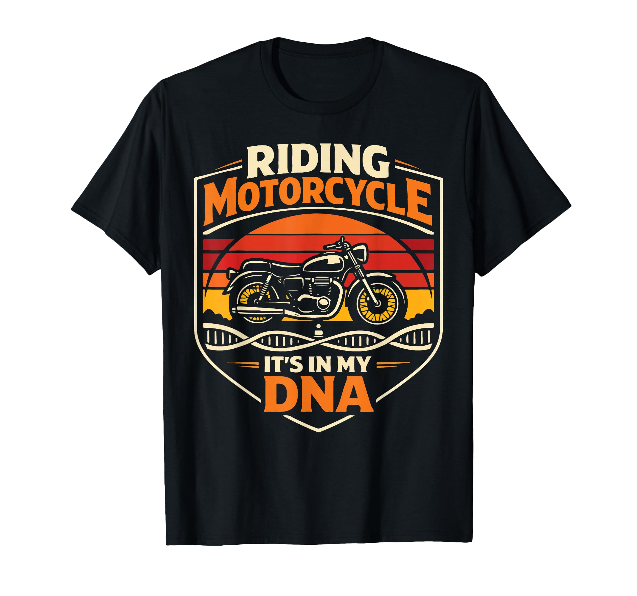 Motorcycle Biker Riding Motorcycle T-Shirt - Novelty Apparel for Adults - T-Shirt, Sweatshirt, Hoodie