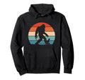 Bigfoot Walking Chicken Sunset Hoodie - Streetwear Style for Adults - T-Shirt, Sweatshirt, Hoodie
