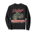 Grandpops Motorcycle Fathers Day Sweatshirt - Casual Everyday Wear Unisex - T-Shirt, Sweatshirt, Hoodie