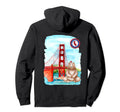 Meditating Bear California Zen Mindfulness Hoodie - Novelty Apparel Unisex - T-Shirt, Sweatshirt, Hoodie
