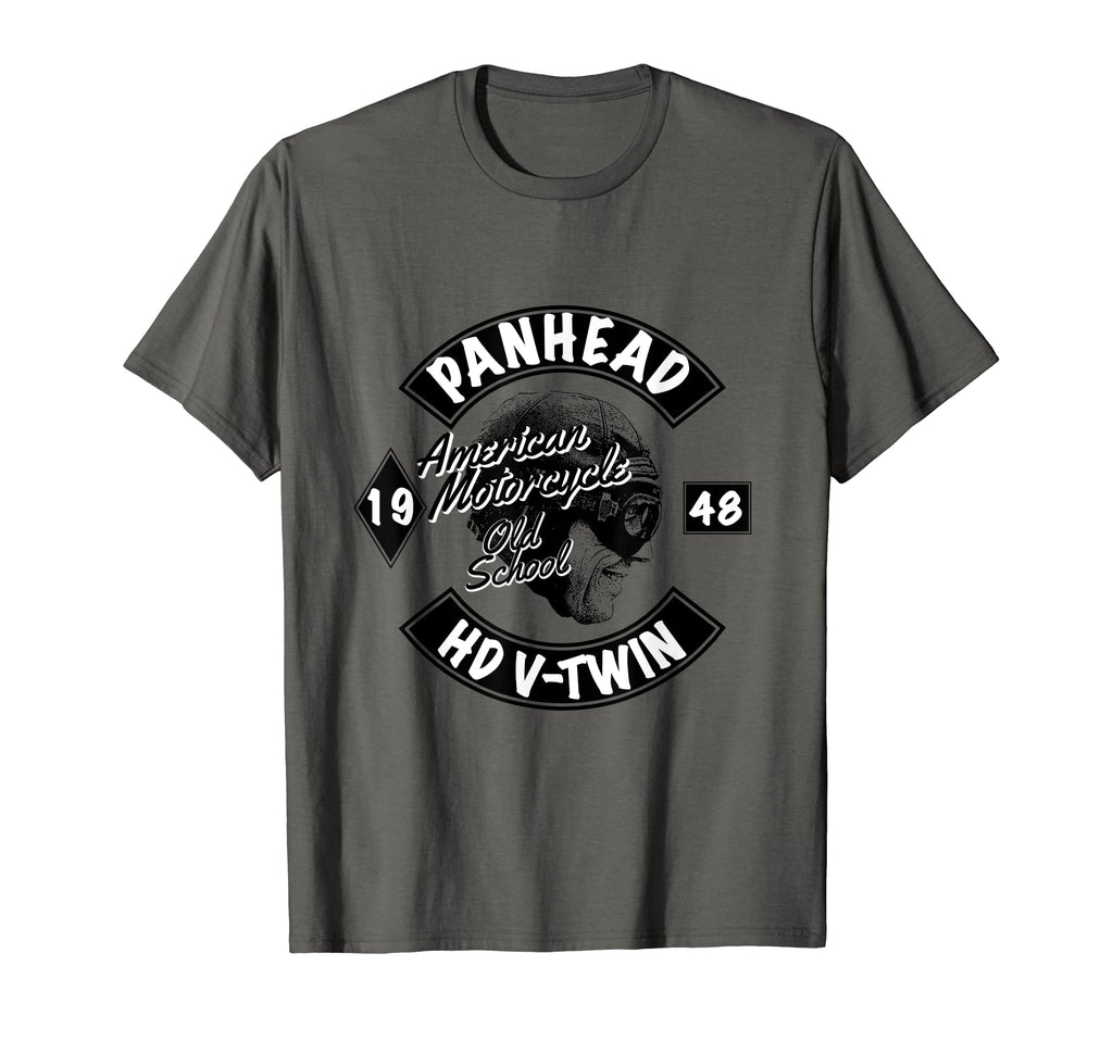 Hd Panhead Motorcycle V Twin 1948 T-Shirt - Fun Novelty Design for Adults - T-Shirt, Sweatshirt, Hoodie