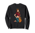 Rock And Roll Pin Up Sweatshirt - Fun Novelty Design Unisex - T-Shirt, Sweatshirt, Hoodie