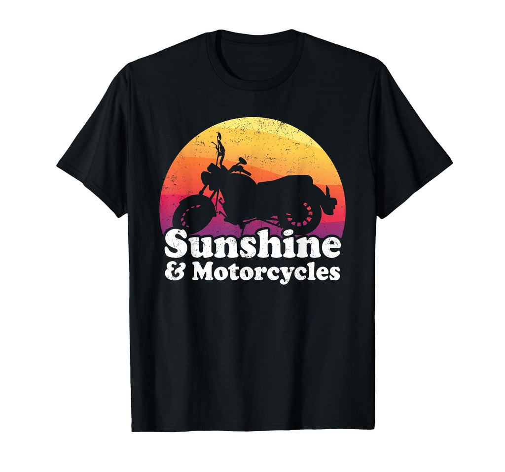 Sunshine Motorcycles Biker Rider T-Shirt - Casual Everyday Wear Unisex - T-Shirt, Sweatshirt, Hoodie