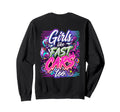 Fun Racing Like Fast Cars Too Sweatshirt - Custom Art Print for Adults - T-Shirt, Sweatshirt, Hoodie