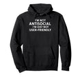 Sarcastic Antisocial Funny Introvert Hoodie - Novelty Apparel for Adults - T-Shirt, Sweatshirt, Hoodie