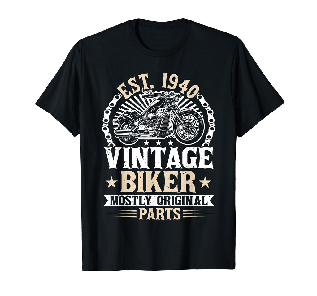 Motorcycle Biker Birthday Born T-Shirt - Casual Everyday Wear Men Women - T-Shirt, Sweatshirt, Hoodie