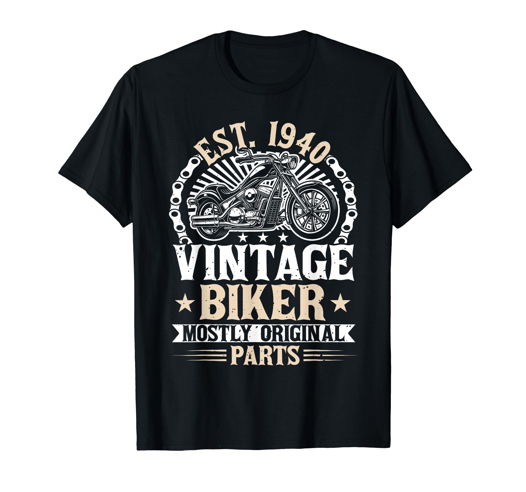Motorcycle Biker Birthday Born T-Shirt - Casual Everyday Wear Men Women - T-Shirt, Sweatshirt, Hoodie