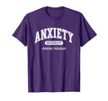Anxiety University Honors Program T-Shirt - Minimalist Print Men Women - T-Shirt, Sweatshirt, Hoodie
