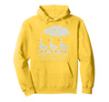 Duck Most Definitely Not All Row Mental Hoodie - Unique Graphic Unisex - T-Shirt, Sweatshirt, Hoodie