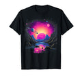 Vaporwave Solar System 80S Synthwave Space T-Shirt - Unique Graphic Unisex - T-Shirt, Sweatshirt, Hoodie