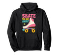 Roller Skating Roller Skates Hoodie - Novelty Apparel for Adults - T-Shirt, Sweatshirt, Hoodie