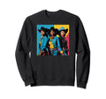 Black Cowgirl Western Texas Sweatshirt - Novelty Apparel Unisex - T-Shirt, Sweatshirt, Hoodie