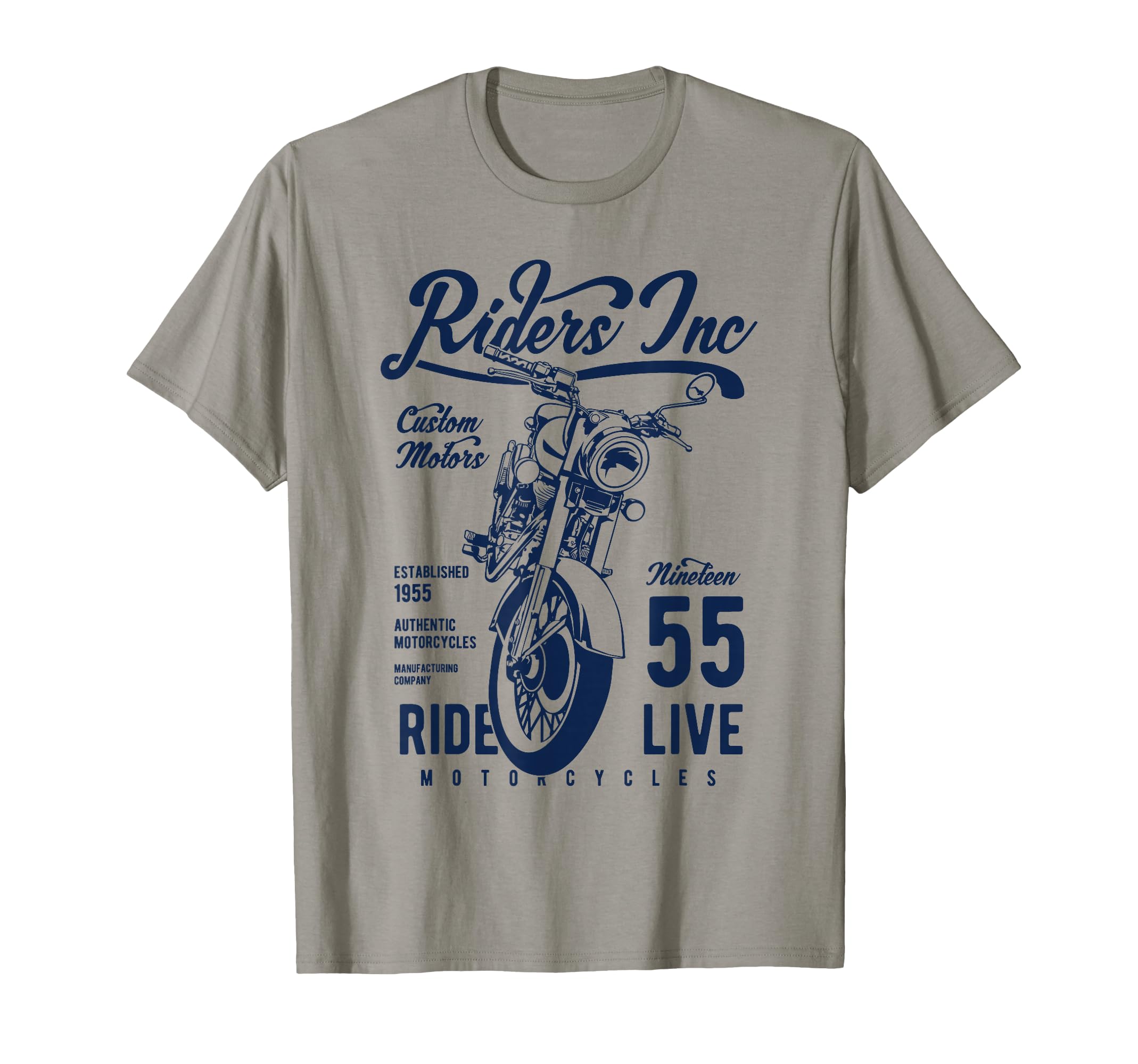 Riders Inc 1955 Motorcycle T-Shirt - Fun Novelty Design Men Women - T-Shirt, Sweatshirt, Hoodie