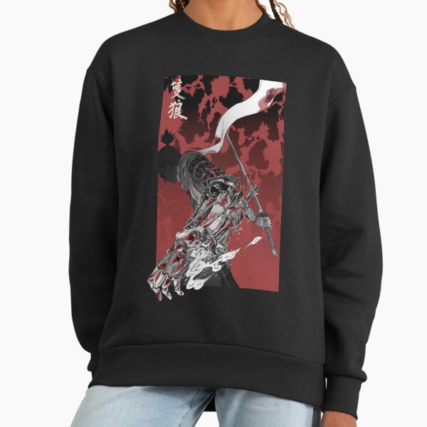 Wolf with katana sekiro - Adult & Kids T-Shirts, Sweatshirts & Hoodies apparel design preview 1
