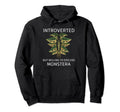 Introverted But Willing To Discuss Hoodie - Novelty Apparel Unisex - T-Shirt, Sweatshirt, Hoodie