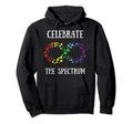 Neurodiversity Autism Spectrum Asd Adhd Hoodie - Aesthetic Graphic Unisex - T-Shirt, Sweatshirt, Hoodie