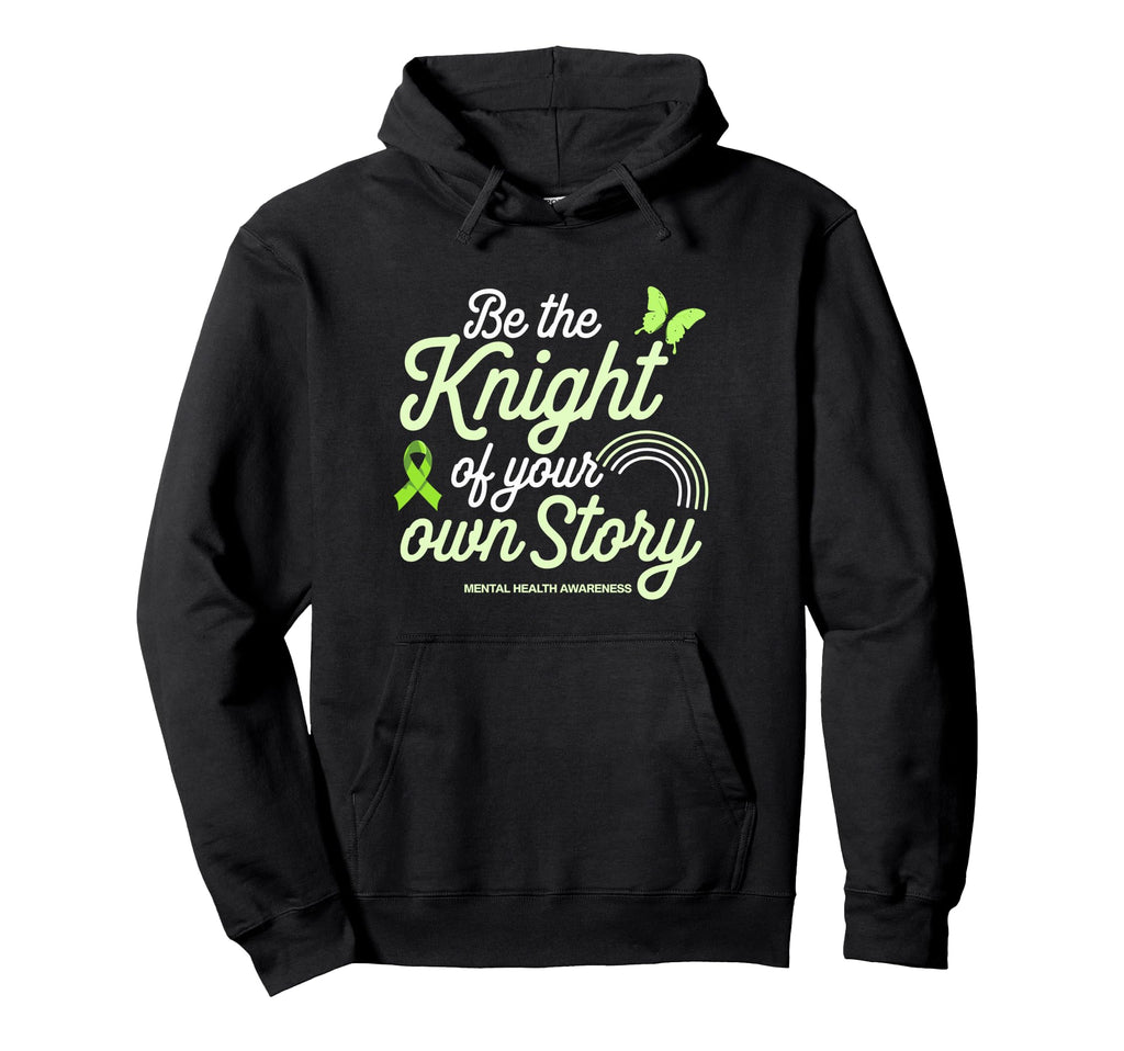Funny Mental Health Awareness Hoodie - Casual Everyday Wear for Adults - T-Shirt, Sweatshirt, Hoodie