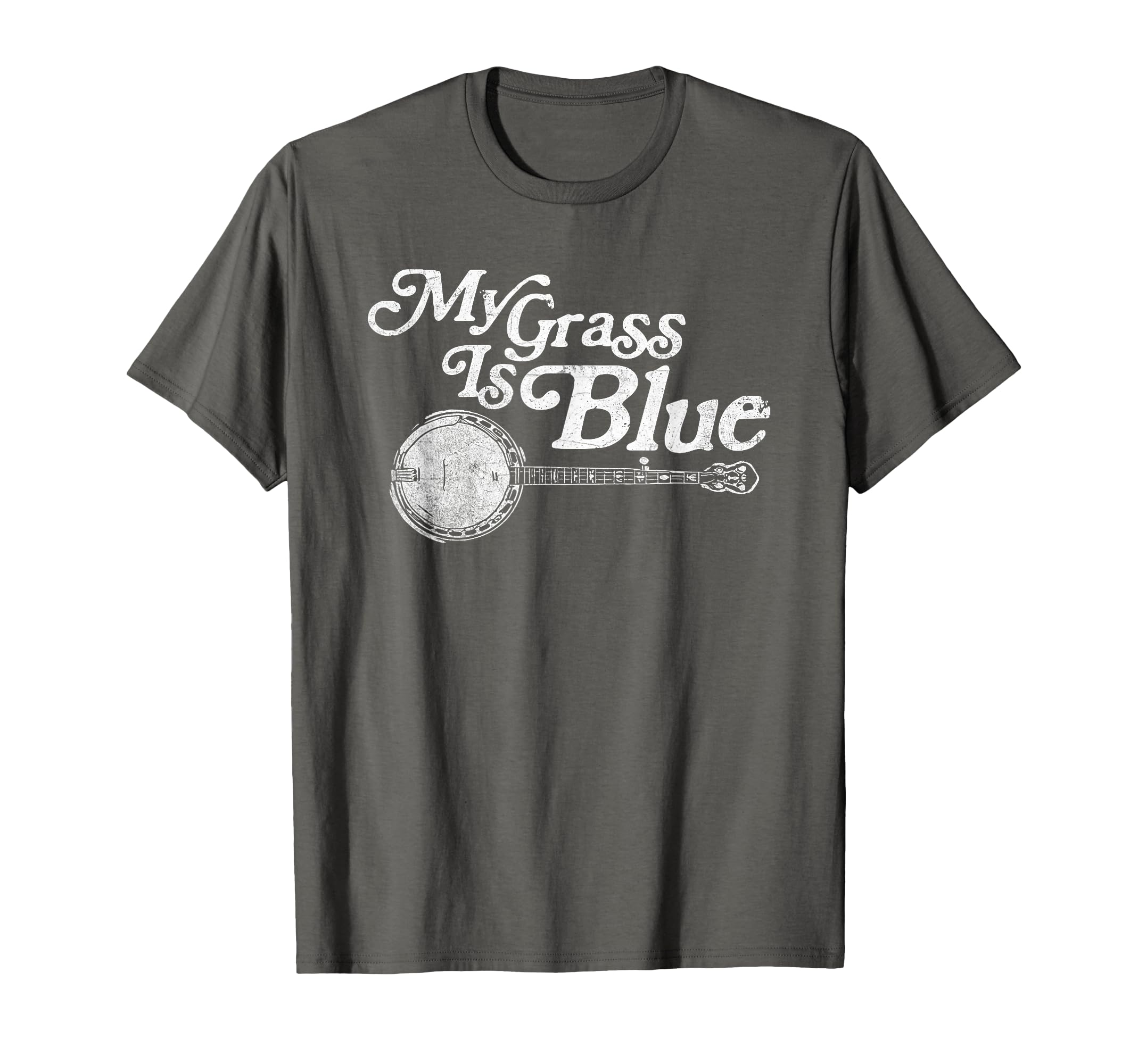 My Grass Is Blue Banjo Bluegrass T-Shirt - Streetwear Style Unisex - T-Shirt, Sweatshirt, Hoodie