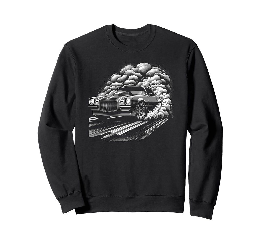 Muscle Car 60S 70S Car Lover Sweatshirt - Trendy Graphic Unisex - T-Shirt, Sweatshirt, Hoodie
