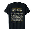 Freds Garage Motorcycle Distressed T-Shirt - Aesthetic Graphic for Adults - T-Shirt, Sweatshirt, Hoodie