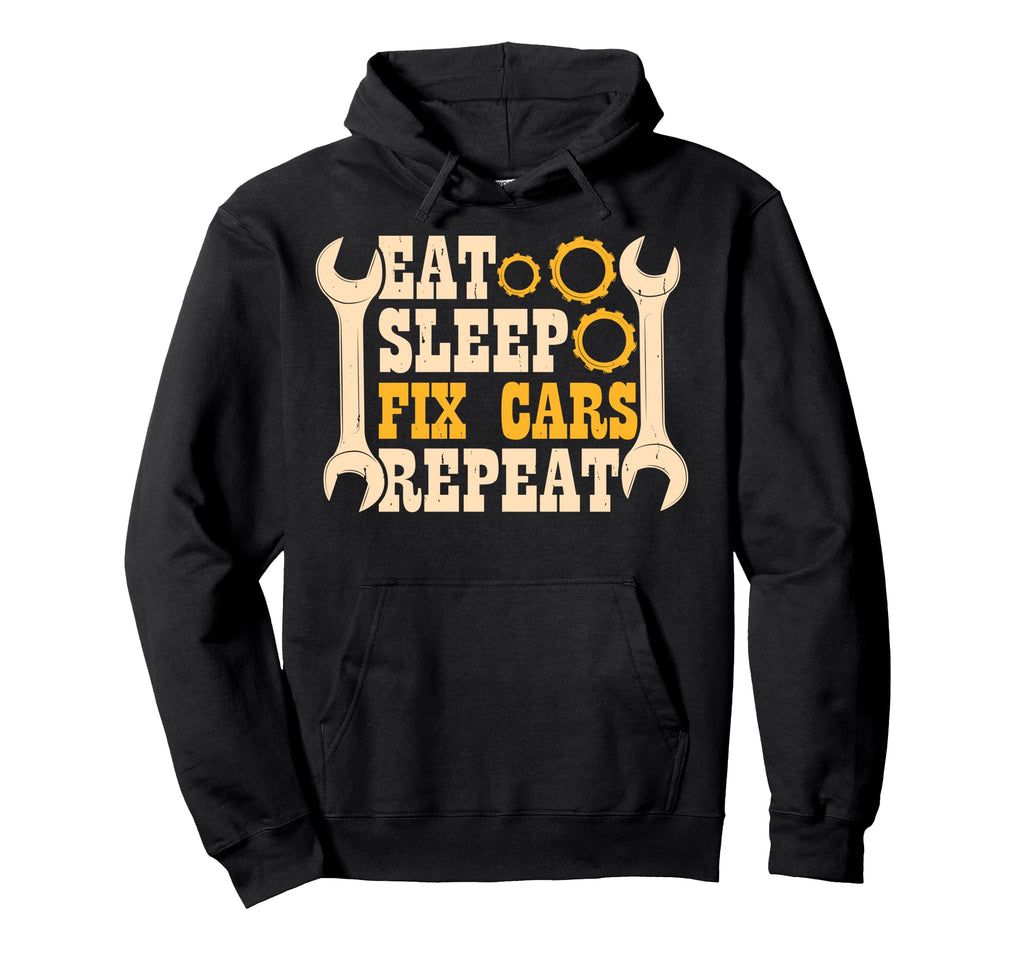 Mechanic Tools Car Lovers Hoodie - Unique Graphic Unisex - T-Shirt, Sweatshirt, Hoodie