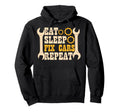 Mechanic Tools Car Lovers Hoodie - Unique Graphic Unisex - T-Shirt, Sweatshirt, Hoodie