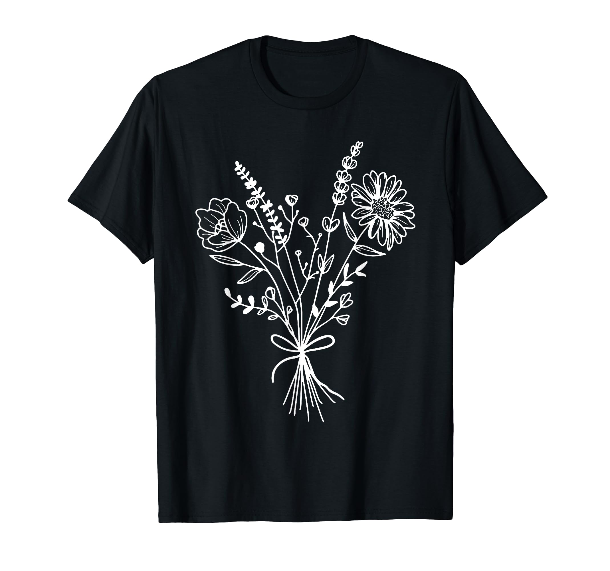 Wildflower Bundle Mental Health Funny T-Shirt - Trendy Graphic Men Women - T-Shirt, Sweatshirt, Hoodie