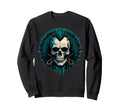 Skull Biker Motorcycling Sweatshirt - Casual Everyday Wear for Adults - T-Shirt, Sweatshirt, Hoodie