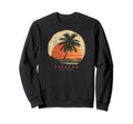 Curacao Palm Trees Surf Tropical Sweatshirt - Streetwear Style Men Women - T-Shirt, Sweatshirt, Hoodie