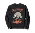 Hungry Overthinker Food Anxiety Hoodie - Novelty Apparel for Adults - T-Shirt, Sweatshirt, Hoodie