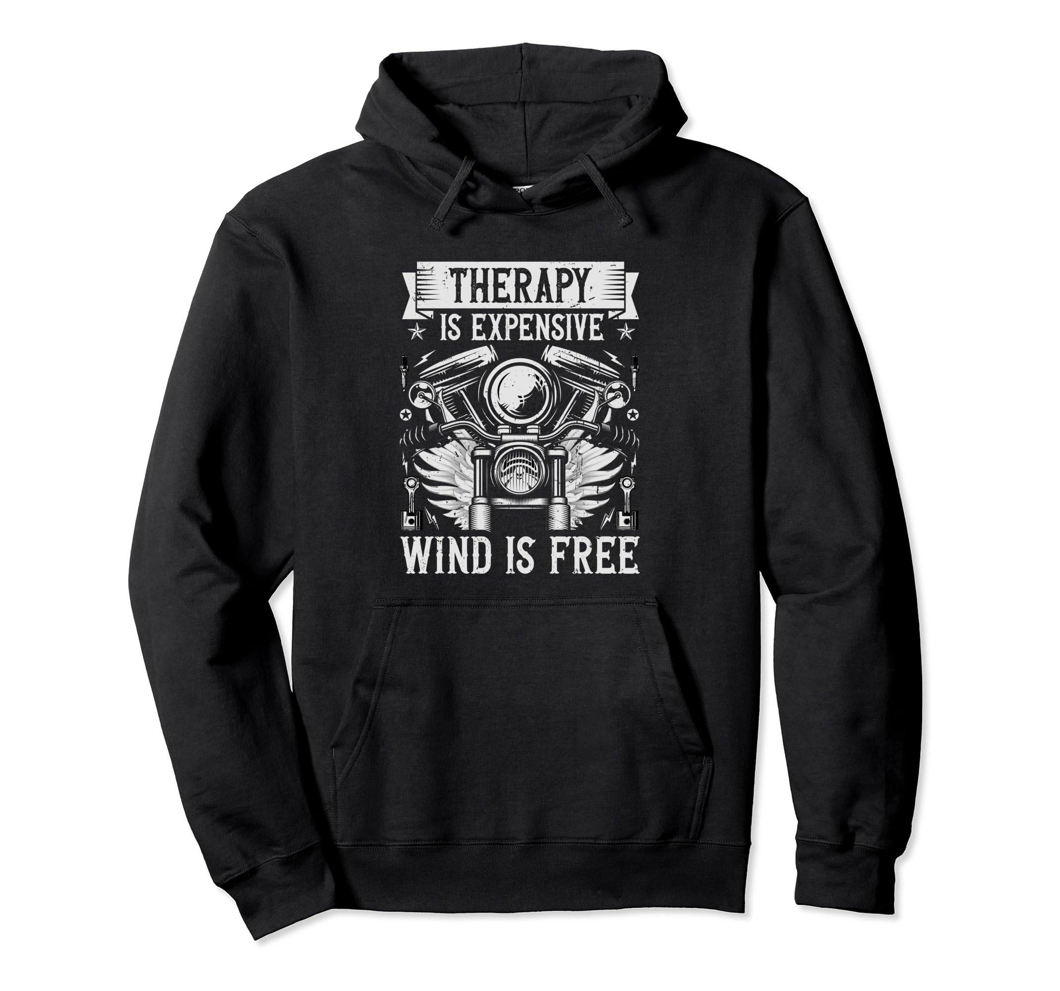 Therapy Is Expensive Wind Is Free Hoodie - Streetwear Style Men Women - T-Shirt, Sweatshirt, Hoodie