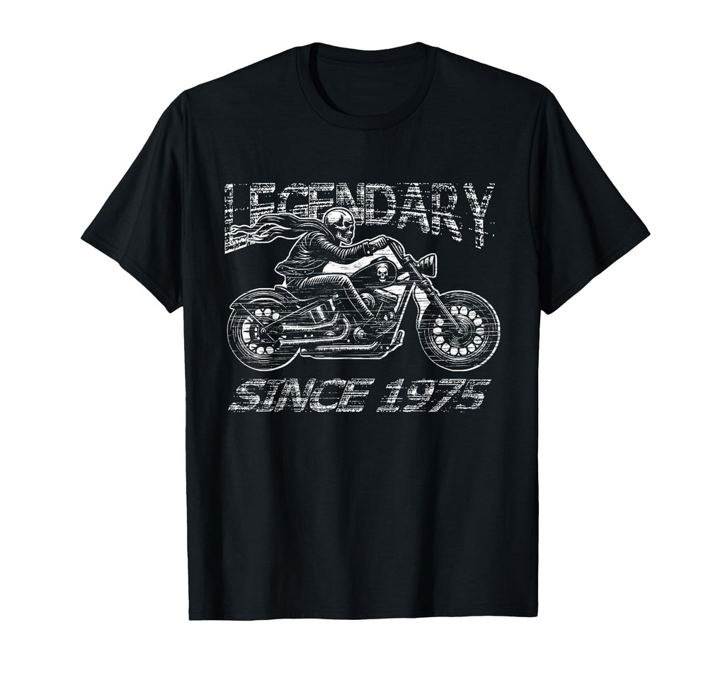 Legendary 50Th Birthday Biker T-Shirt - Aesthetic Graphic Unisex - T-Shirt, Sweatshirt, Hoodie