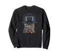 Funny Motorcycle Helmet French Sweatshirt - Trendy Graphic Men Women - T-Shirt, Sweatshirt, Hoodie