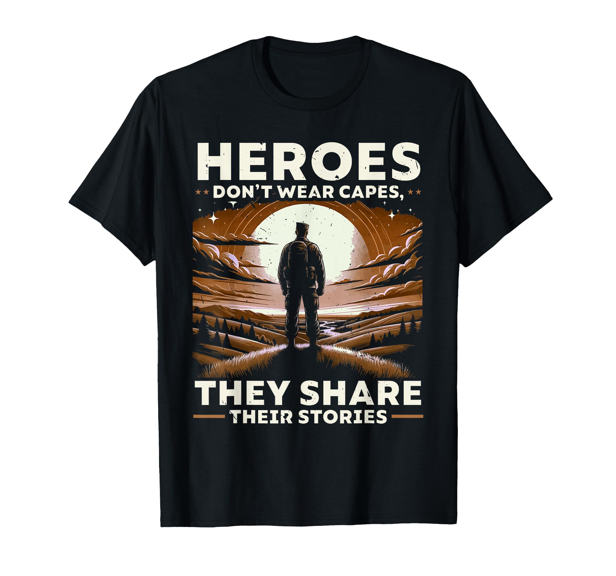 Veteran Suicide Awareness Mental T-Shirt - Minimalist Print for Adults - T-Shirt, Sweatshirt, Hoodie