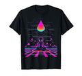 Synthwave Alien Buddha Cyberpunk 80S Sci Fi T-Shirt - Graphic Print Unisex - T-Shirt, Sweatshirt, Hoodie