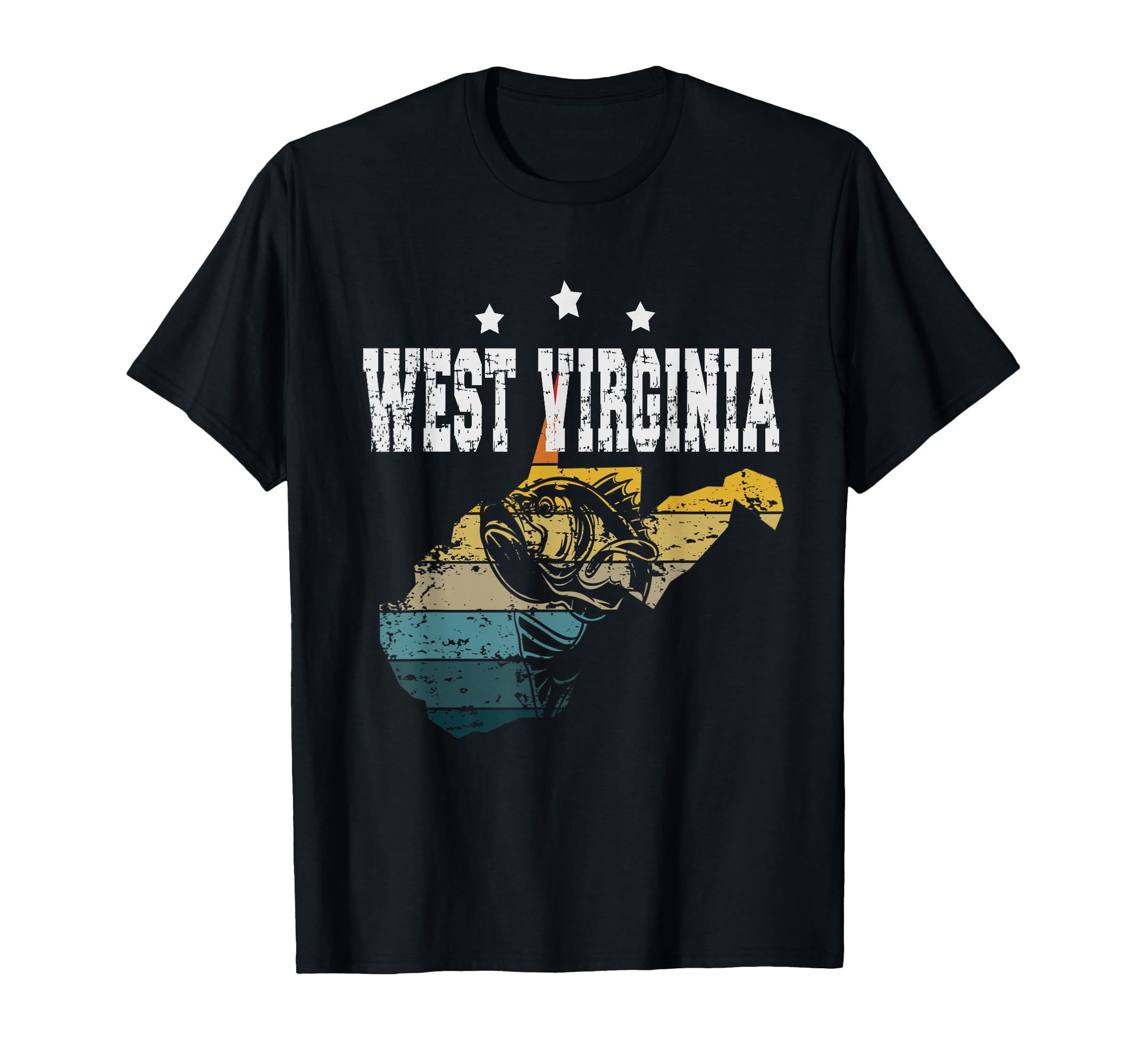 West Virginia Wilderness Fishing T-Shirt - Novelty Apparel Unisex - T-Shirt, Sweatshirt, Hoodie
