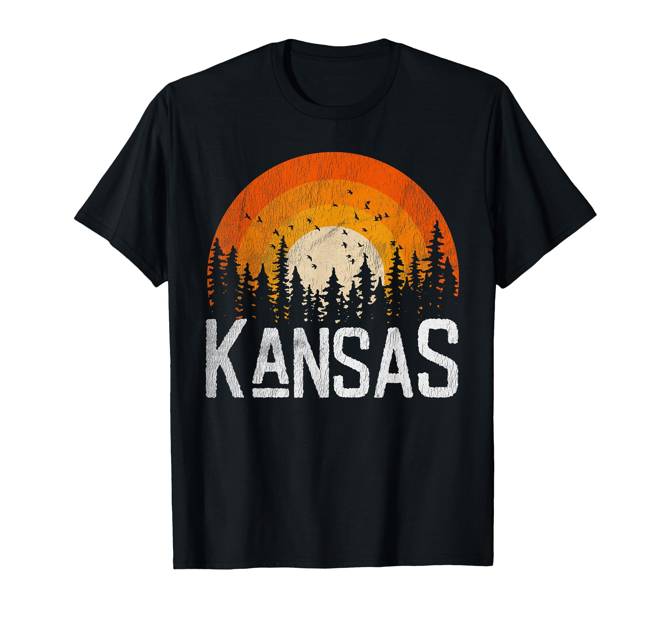 Kansas 70S 80S T-Shirt - Aesthetic Graphic Men Women - T-Shirt, Sweatshirt, Hoodie